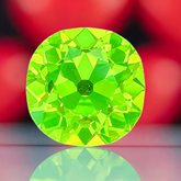 Ultra Green LuAG – Antique Cushion Cut